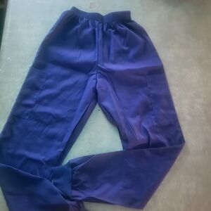 Purple Scrub Pants New